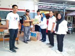 DPD Perindo Palu Serahkan Bantuan Korban Banjir Bandang di Torue Parigi Moutong<