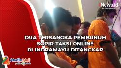 Dua Tersangka Pembunuh Sopir Taksi Online di Indramayu Ditangkap, Satu Pelaku Digiring dengan Kursi Roda<