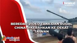 Beredar Video Tank dan Rudal China Dikerahkan ke Dekat Taiwan