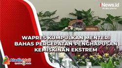 Wapres Kumpulkan Menteri Bahas Percepatan Penghapusan Kemiskinan Ekstrem
