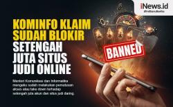 Infografis Kominfo Sebut Sudah Blokir Judi Online