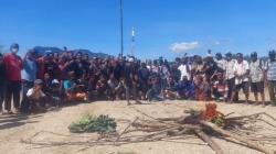 Tuntut Ganti Rugi Lahan, Ratusan Warga Palang Jalan Proyek Waduk Lambo di Titik Nol