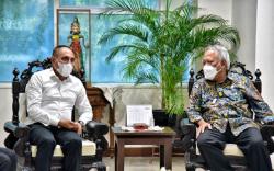 Edy Rahmayadi Temui Menteri Basuki, Pembangunan Stadion Sport Centre Sumut Segera Terwujud