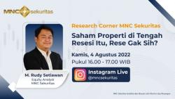 IG Live Research Corner Hari Ini: Saham Properti di Tengah Resesi Itu, Rese Gak Sih?<