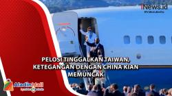  Pelosi Tinggalkan Taiwan, Ketegangan dengan China Kian Memuncak