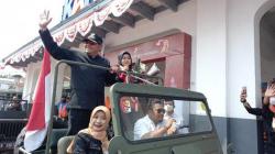 Bak Pahlawan, Atlet Peraih Emas Kejuaraan Dunia Pencak Silat Diarak Keliling Kota Tegal