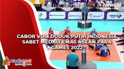 Cabor Voli Duduk Putri Indonesia Sabet Medali Emas ASEAN Para Games 2022