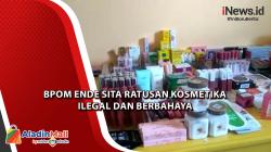 BPOM Ende Sita Ratusan Kosmetika Ilegal dan Berbahaya