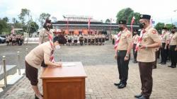 Ini Pengurus Saka Pramuka Bhayangkara Cabang Tomohon Masa Bhakti 2022-2026