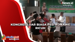 Kongres Luar Biasa PSSI Konawe Ricuh