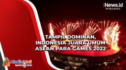 Tampil Dominan, Indonesia Juara Umum ASEAN Para Games 2022