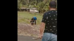 Viral Pencuri Anjing Nangis Ditangkap Warga, Minta-Minta Ampun saat Dihakimi Massa