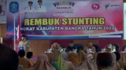 Percepat Penanganan Kasus Kekurangan Gizi, Pemkab Bangka Bentuk Satgas Stunting<