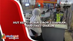 HUT Ke-77 RI, KAI Daop 2 Siapkan 7.000 Tiket Diskon