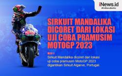 Infografis Sirkuit Mandalika Dicoret dari Lokasi Uji Coba Pramusim MotoGP 2023