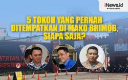 Infografis 5 Tokoh yang Pernah Ditempatkan di Mako Brimob