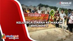Keluarga Ziarah ke Makam Brigadir J di Muaro Jambi