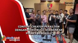 Content Creator Peras TKW dengan Video Bugil Diamankan Polres Bengkulu