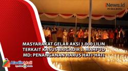 Video Masyarakat Gelar Aksi 1.000 Lilin Terkait Kasus Brigadir J, Mahfud MD: Penanganan Harus Hati-hati