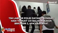Tim Labfor Polri Datangi Komnas HAM terkait Uji Balistik Kasus Brigadir J, Apa Hasilnya?