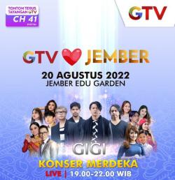 GIGI, Dewi Perssik hingga Iis Dahlia Ramaikan Konser Merdeka Persembahan GTV