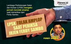 Infografis LPSK Tolak Amplop saat Periksa Irjen Ferdy Sambo