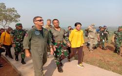 Panglima TNI Tinjau Lokasi Latihan Tembakan Amunisi Tajam di OKU Sumsel <