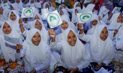 2.000 Santri Pamekasan Serukan Ganjar Pranowo Presiden 2024 <