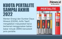 Infografis Kuota Pertalite Tersisa 6,7 Juta KL Sampai Akhir 2022  