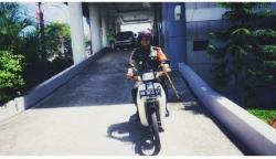 Salut, Dandim Maros Tak Malu Pakai Motor Butut saat Hadiri Rapat Paripurna DPRD