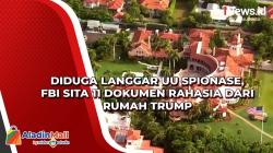Diduga Langgar UU Spionase, FBI Sita 11 Dokumen Rahasia dari Rumah Trump