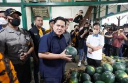 Erick Thohir Dorong Digitalisasi Transaksi di Pasar Tradisional agar Pedagang Cepat Naik Kelas<
