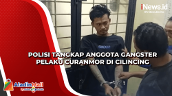 Polisi Tangkap Anggota Gangster Pelaku Curanmor di Cilincing