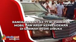 Rangkaian HUT Ke-77 RI, Pameran Mobil dan Arsip Kepresidenan di Sarinah Resmi Dibuka