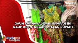 Gaun Karnaval dari Sampah Ini Raup Keuntungan Jutaan Rupiah