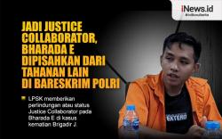 Infografis Bharada E Dipisahkan dari Tahanan Lain di Bareskrim Polri