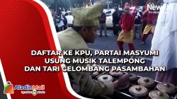 Daftar ke KPU, Partai Masyumi Usung Musik Talempong dan Tari Gelombang Pasambahan