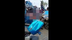 Kijang Tabrak Truk Pasir yang sedang Parkir, Pasutri di Sulsel Tewas