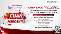 Sambut HUT RI: Ada Promo Cuan Merdeka 2022 dari Reliance MI di MotionTrade!