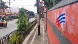 Waduh, Gambar Bendera Bintang Kejora Terpampang Dekat Lokasi HUT RI di Cianjur<