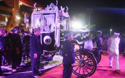 Kereta Kencana Ki Jaga Raksa Milik Dedi Mulyadi Meriahkan Kirab Bendera Pusaka di Istana Negara<