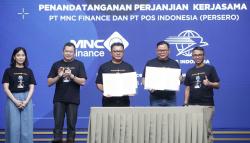 Kerja Sama PT MNC Finance dan PT Pos Indonesia 