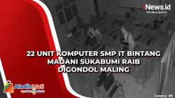 22 Unit Komputer SMP IT Bintang Madani Sukabumi Raib Digondol Maling<