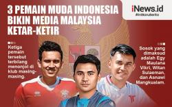 Infografis 3 Pemain Muda Indonesia Bikin Media Malaysia Ketar-ketir