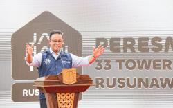 Bangun 33 Tower Rusunawa Dalam 4 Tahun, Anies: Rekor yang Patut Kita Syukuri