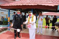 Bupati Barito Kuala Serahkan SK Remisi dan Resmikan Gedung Isolasi Covid-19