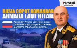 Infografis Komandan Armada Laut Hitam Rusia Dicopot