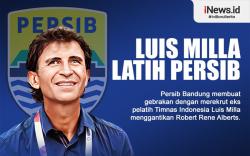 Infografis Luis Milla Resmi Latih Persib Bandung