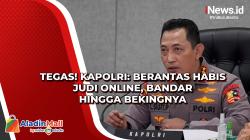 Tegas! Kapolri: Berantas Habis Judi Online, Bandar hingga Bekingnya