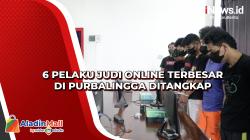 6 Pelaku Judi Online Terbesar di Purbalingga Ditangkap